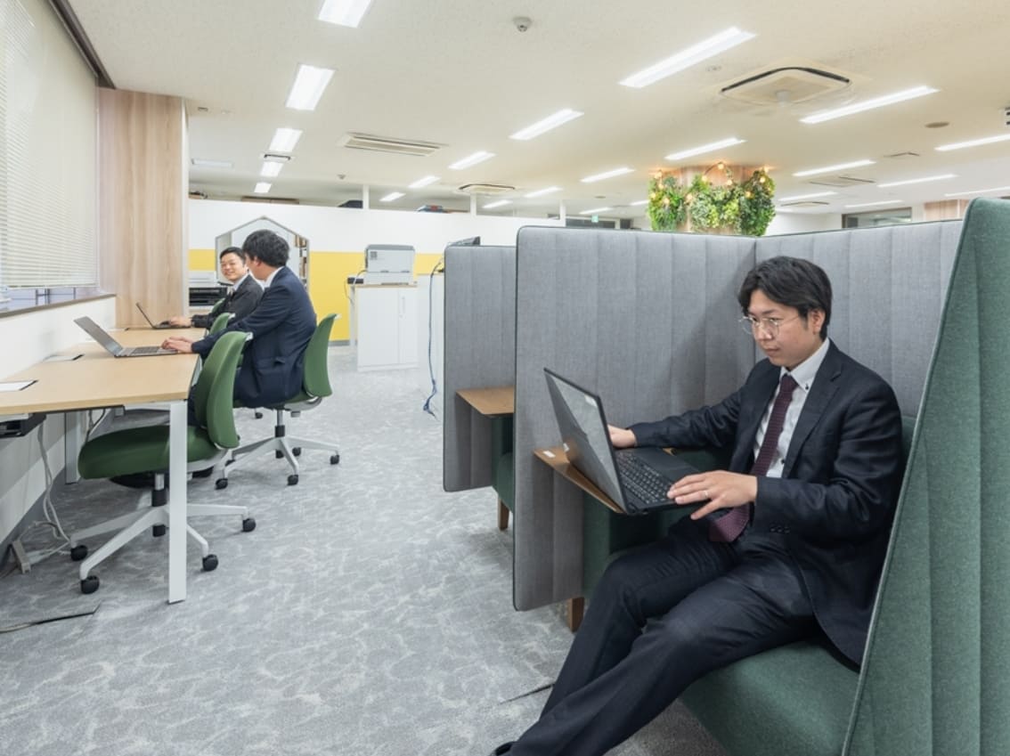 高集中ワークエリア